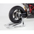 Motocorse New "SBK" Aluminum Rear Paddock Stand (requires spools installed on your bike) Motocorse New "SBK" Aluminum Rear Paddock Stand (requires spools installed on your bike)
